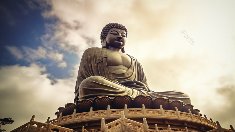 打坐的佛祖建筑物实拍摄影图,高清,摄影图,摄影图片,图片大全,摄影图免费下载